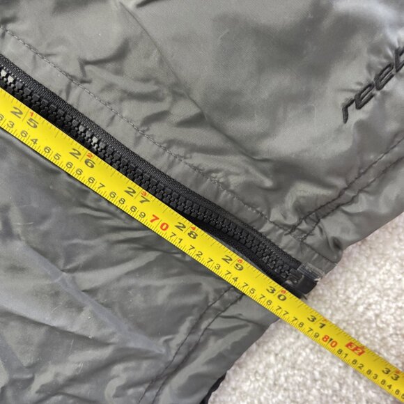 VTG Y2K Reebok Sport Tech Windbreaker Shell Orange / Grey Size L Full Zip - Picture 9 of 16